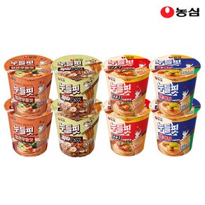 농심 누들핏 4종 (육개장2+김치사발면2+짜파구리2+얼큰우동2), 8개