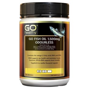 GO Healthy 고헬씨 피쉬오일 무취 1500mg 210캡슐, 1개, 210정