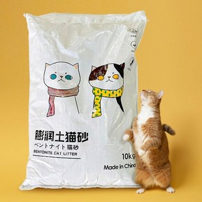 [페더스] 고양이모래 벤토나이트 10kg(15L) 벌크형, 1개