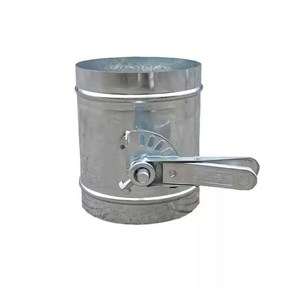 스텐 연통 댐퍼 공기 구멍 벽난로 화목난로 부속품, 직경 150mm