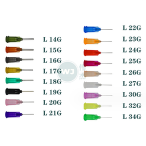 공업용 주사기바늘 플라스틱바늘 디스펜싱 접착제용 주사침 13G