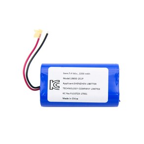 Coms 18650 충전지 리튬이온 2200mAh 7.4v UB870, 1개