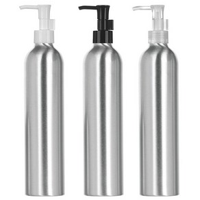 [묶음 1-10개] 알루미늄용기 오일펌프 30-500ml 허브스프레이공병, 290ml, 1개, 오일펌프 흰색캡