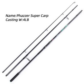 낚시대 MIFINE PHAZZER SUPER CARP 4LB 5LB Lure 낚싯대 3.6M 3.9M MF 탄소 스피닝로드 여행 Surfcasting Pole T REX FIGHT