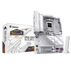 [GIGABYTE] B850 AORUS ELITE WIFI7 ICE 피씨디렉트 (AMD B850/ATX)