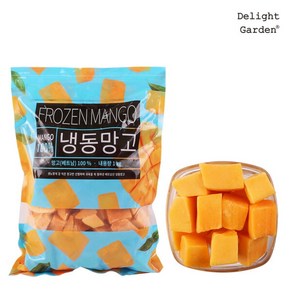 [딜라잇가든] 냉동 망고(다이스드)25mm 1kg x 5, 5개