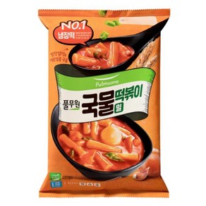 풀무원 탑티어 아이 어른 아침 점심 저녁 반찬 밀 국물 떡볶이 (2인분) (423.5g) 소풍 피크닉 학교 학원 간식, 1세트, 423.5g