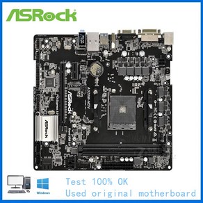 ASRock A320M-HDV 컴퓨터 USB3.0 M.2 Nvme SSD 마더 보드 AM4 DDR4 A320 데스크탑 메인, 1개