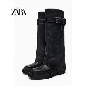 자라 여성 부츠 ZARA 블랙 부츠 패션부츠 3830210800