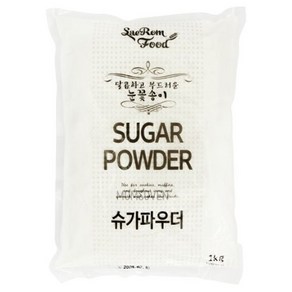 새롬푸드 슈가파우더, 6개, 1kg