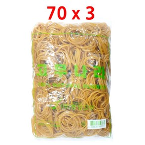 고무나라 고무밴드 1kg 70 x 3 mm