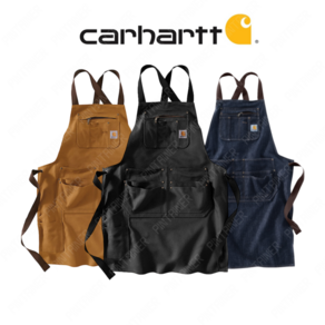 칼하트 앞치마 블랙 브라운 CARHARTT APRON