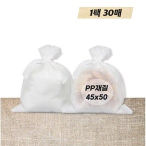 일회용 한약추출보자기 육수보자기 45x50 1팩 30장 PP재질 부직포 다시국물, 1개