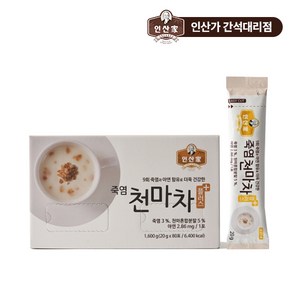 인산가 인산가 죽염 천마차 20gx80포 2박스 /인산 천마차 콘푸레이크, 20g, 80개입, 2개