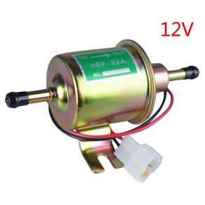 자동차 오일 연료 펌프 자동 기름 주유기 차량 인테리어 튜닝 에서 선박 us 12V HEP-02A 바이크 오토바이 가솔린 디젤, [01] 12v Gold, 01 12v Gold