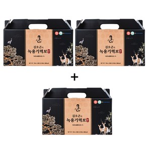 [김오곤의 녹용기력보 2+1] 원기회복 십전대보 한약재 진액, 90개, 70ml