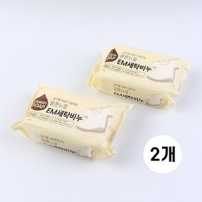 쌀뜨물성분 맑은느낌 EM세탁비누 250g, 2개