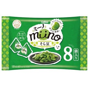 가루비 Calbee miino 미노 소라 콩 삼각 팩 시미 맛 56g