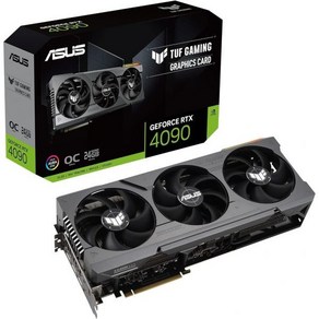 ASUS TUF GeFoce RTX® 4090 OC Edition 게이밍 그래픽 카드PCIE 4.0 24GB GDDR6X HDMI 2.1a 디스플레이 포트 1.4a, TUF Gaming_RTX4090OCBlack, 1개