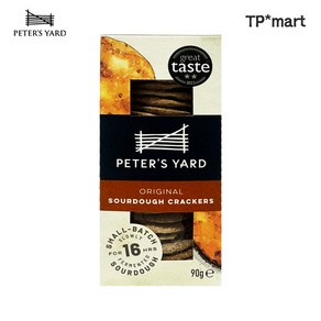 PETERS YARD 피터스야드 크리스프 브레드 오리지널 90g / 영국 / 사워도우 크래커