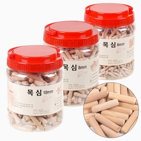 목다보 6mm 8mm 10mm 나무못 모음