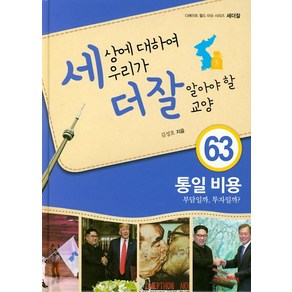 세상에 대하여 우리가 더 잘 알아야 할 교양 63: 통일 비용 부담일까 투자일까, 내인생의책, 김성호