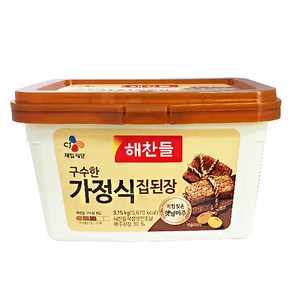 해찬들 구수한 가정식 집된장 3.15kg, 1개