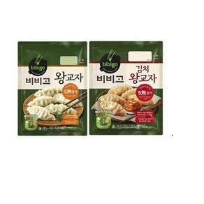 CJ 비비고 왕교자만두1050g+김치왕교자1050g, 1.05kg, 1세트