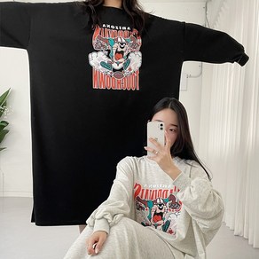 [7XL 160까지] 빅사이즈여성 왕큰박시원피스[556] 와이드 박스 루즈핏 여행 외출 휴가 체형커버 키큰통속티로 또는 레이어드로 입기 좋은 롱기장탑 후드안에 가디건안에 원피스안에