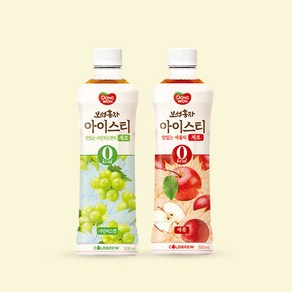 [한번에먹자] 동원 보성홍차 아이스티 제로 500ml 2종(애플6+샤인머스캣6) / 총 12페트