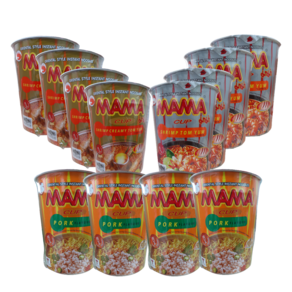 마마 컵라면 Mama Cup flavou 3종 12ea, 12개