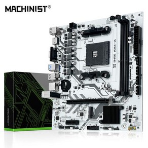 기가바이트 컴퓨터 메인보드MACHINIST AMD 프로세서 듀얼 채널 마더보드 DDR4 메모리 M.2 NVME Ryzen 55, 01 마더 보드