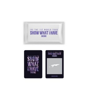 IVE THE 1ST WORLD TOUR SHOW WHAT I HAVE ENCORE - 랜덤 포토카드 팩