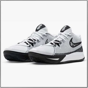 나이키 플라이트랩 6 화이트블랙 운동화 신발 Nike Kyie Flytap 6 White Black Athletic Shoes