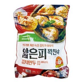 풀무원 얇은피김치만두 1.2kg