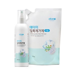 애터미 얼룩제거제200ml+리필1개, 1개, 200ml