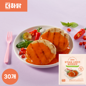 더하닭 닭가슴살 스테이크 칠리마요맛, 30개, 100g