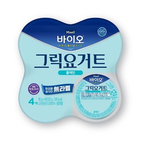 매일 바이오 그릭요거트 달콤한 플레인 (80G*4), 320g