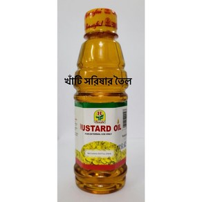 MUSTARD OIL 500ml BANOFUL 머스터드 오일(겨자씨유) 500ml (EXTERNAL USE ONLY), 1개