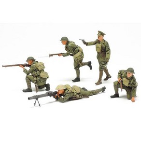 타미야 프라모델밀리터리 [35339] 1/35 WWI Bitish Infanty Set, 1개