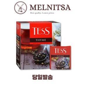 테스 타임 러시아 홍차100개입 TESS THYME RUSSIA BLACK TEA 100bags, 150g, 1개입, 1개