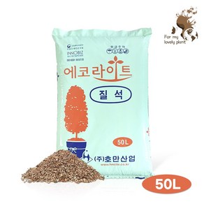 질석 대용량 버미큘라이트 분갈이흙 삽목 상토 배양토, 골드 질석, 50L, 1개