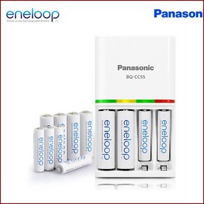 eneloop 파나소닉 에네루프 BQ-CC55 급속 충전기, 1개