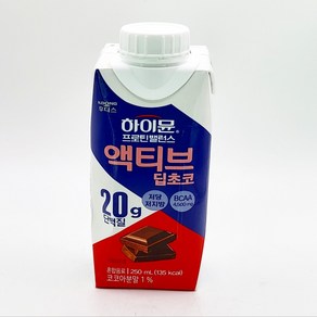 일동 하이뮨 프로틴밸런스 액티브 딥초코, 250ml, 12개