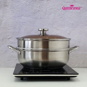 올스텐 인덕션 파티웍 전골 찜기 찜냄비 32cm, 없음, 1개