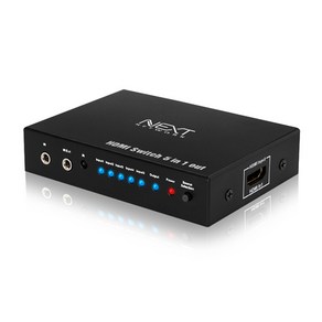 넥스트 5:1 HDMI 모니터 스위치 선택기 NEXT-0501SW4K