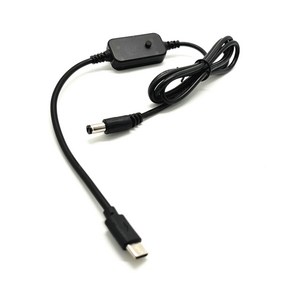 USB Typec PD to DC5521 전원 케이블 5V9V12V15V20V 멀티 어댑터로 조정 가능, Voltage Line, 1개