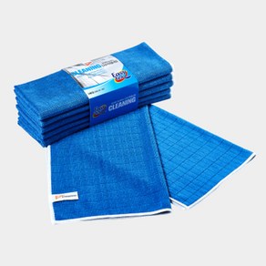 캉가루 이지텍스 사각테리 40x60 청소용 극세사 손걸레 세차 행주 5장 10장, 10개