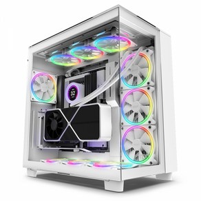 NZXT NZXT H9 Elite Matte White (미들타워)