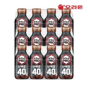 오리온 닥터유프로 단백질드링크 40g 초코(350ml) x 12팩, 12개, 350ml